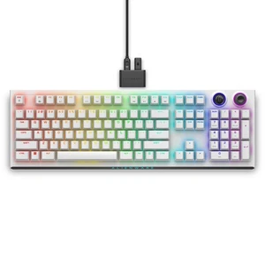 Dell Alienware Tri-Mode Wireless Gaming Keyboard - AW920K (Lunar Light) - Bild 1 von 10