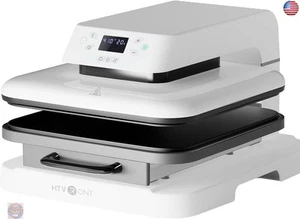 HTVRONT Auto Heat Press Machine for T Shirts - 15x15 Smart T Shirt Press - Picture 1 of 9
