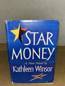 Star Money By Kathleen Windsor First Edition 1950 Hardcover + Dust Jacket - Picture 1 of 7