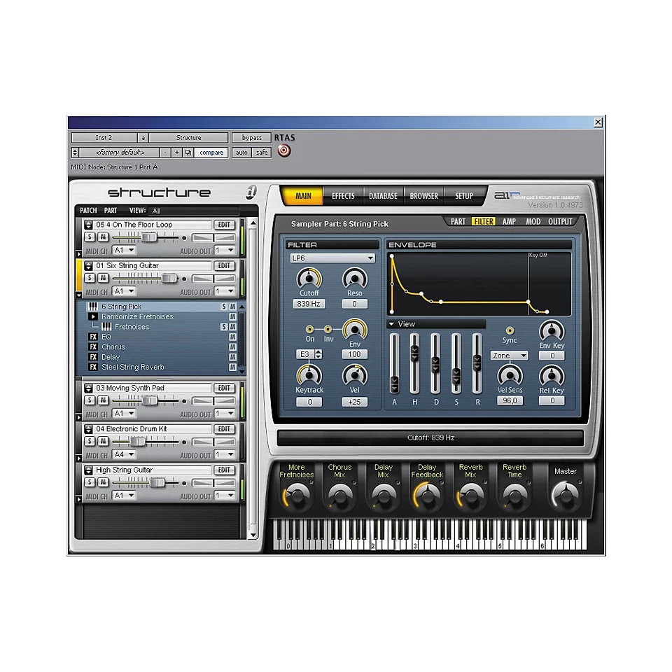 Digidesign Structure LE Sampler Virtual Instrument - Image 1 of 1