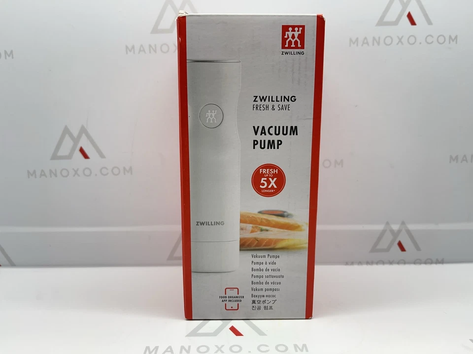 ZWILLING J.A. HENCKELS Fresh & Save Handheld Vacuum Sealer Machine - White