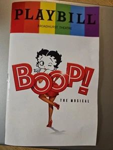 Boop The Musical Pride Playbill - Picture 1 of 3