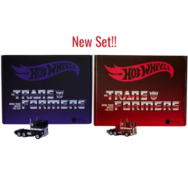 Transformers Hot Wheels RLC Limited Edition SET 2024 (in hand) & 2025 (Presale) - Image 1 of 4