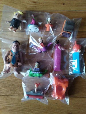 LOTE DE 10 PIEZAS PICAPIEDRA AÑOS 1986-90, Figuras de Juguete, Fred & Barney Escombros, Vehículos Foto 1 de 4