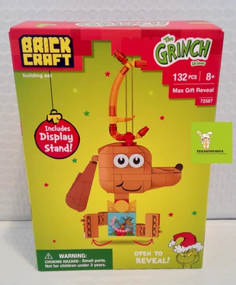 Juego de construcción de Navidad Brickcraft The Grinch Max 2025 regalo abierto para revelar *LEER* Foto 1 de 2