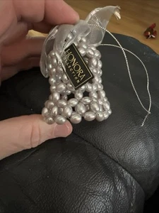 HONORA COLLECTION Glockenornament aus Zuchtsilber Neu mit Etikett - Bild 1 von 2