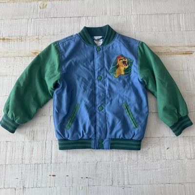 Chaqueta Universitaria Disney Store The Lion Ling Niño Pequeño Talla 4 The Lion Guard Kion Foto 1 de 4