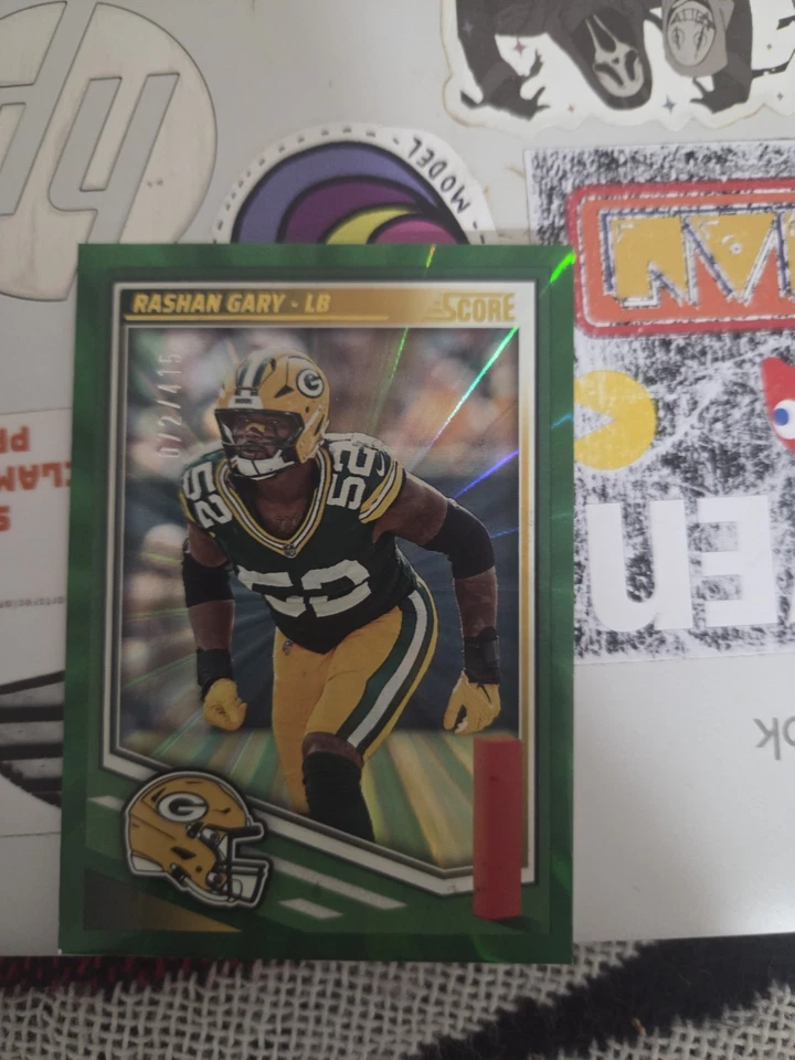 2024 Score - Rashan Gary #101 Electric /415 - Image 1 of 1