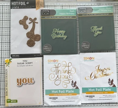 Lote de Platos de Lámina *Sentimientos, Vacaciones* Foto 1 de 2