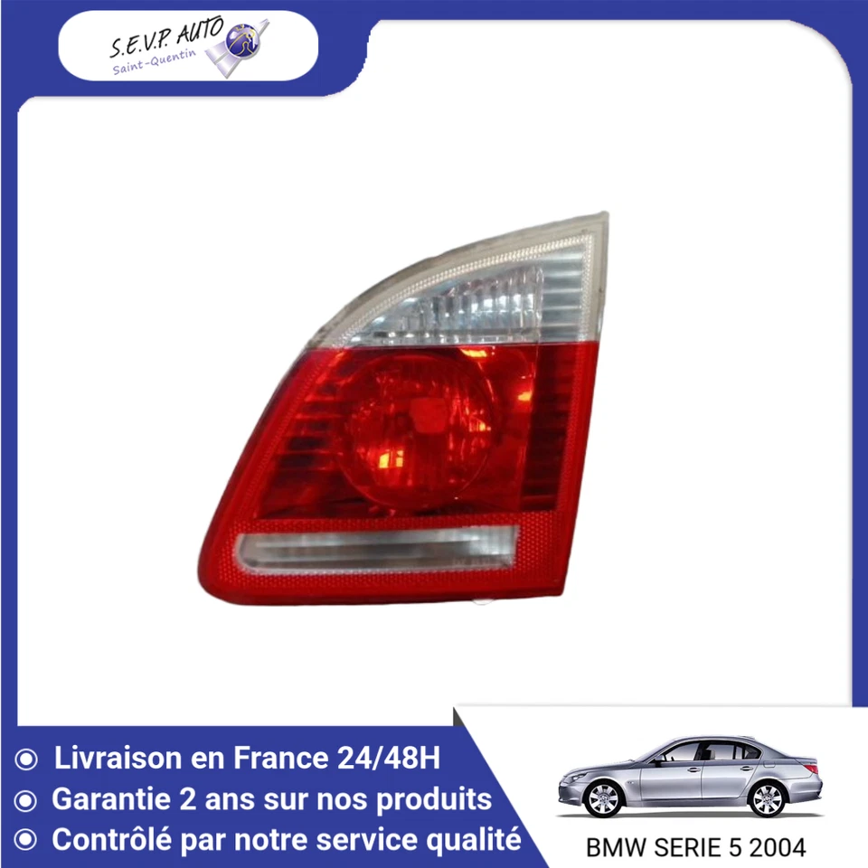 🇫🇷 FEU ARRIERE INTERIEUR DROIT BMW SERIE 5 TOURING (E61) 2004- ➤63217177698 - Photo 1/2