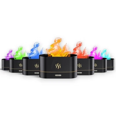 Diffusore Elettrico per Oli Essenziali Umidificatore Ultrasuoni Aromaterapia LED - Immagine 1 di 4