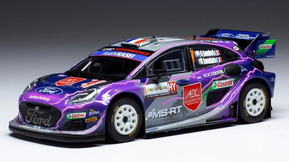 FORD PUMA RALLY1 N.7 RALLY SARDEGNA 2022 LOUBET/LANDAIS 1:43 - Immagine 1 di 1