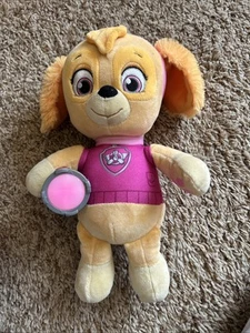 PAW Patrol Snuggle up Skye Plush with Flashlight Light & Sings Sing 14” Works - Picture 1 of 5
