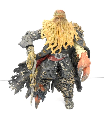 Davy Jones Figure Pirates of the Caribbean At World's End Disney Store Exclusive Cover