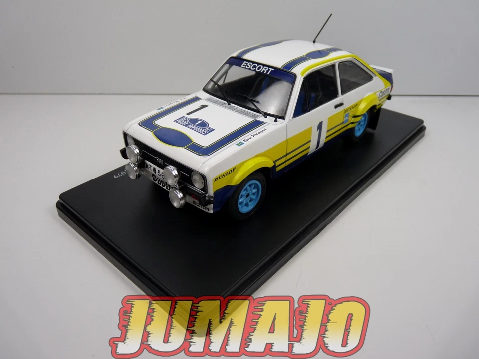 RVQ18 Voiture Rallye 1/24 SALVAT Models : FORD Escort RS1800 MKII 1979 #1 Waldeg - Immagine 1 di 1