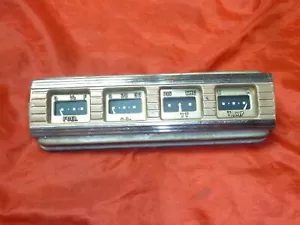 1947 1948 Blue Mercury Gauge Panel - Picture 1 of 7