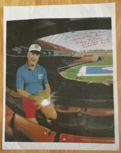 GEORGE TOMA, 100% AUTHENTIC AUTOGRAPHED PHOTO ! GOD OF SOD, AWESOME ! - Picture 1 of 1