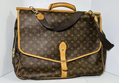 LOUIS VUITTON Monogram Canvas SAC CHASSE HUNTING Garment Travel Luggage Bag - Image 1 of 4