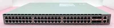 Arista 7050X DCS-7050TX-64-R 48x 1/10GbE RJ45 + 4x 40GbE QSFP+ Switch B2F 2x PSU - Image 1 of 4