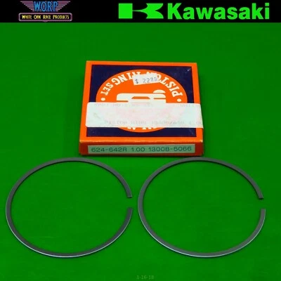 NUEVO JUEGO DE ANILLOS DE PISTÓN SUDCO 87-89 KAWASAKI JS300 +1,00 MM DIÁMETRO SUPERIOR 624-642R Foto 1 de 4