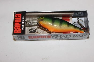 RAPALA WOBBLER-"SHAD RAP-SR-7 P"-DEEP RUNNER-7cm-MADE IN IRELAND