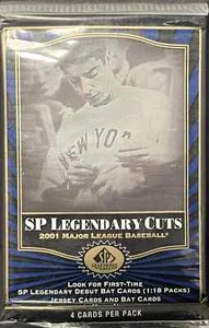 2001 SP Legendary Cuts Baseball Guaranteed (Cut Auto) Hot Pack - Picture 1 of 1