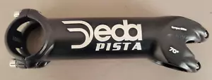 Deda Elementi Pista 130mm70 degree Black New Old Stock 31.8mm 1-1/8" - Picture 1 of 5