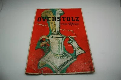 Overstolz Zigaretten Köln Pappschild Reklameschild Werbeschild - D um 1950  - Bild 1 von 3