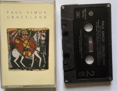 Paul Simon – Graceland Cassette Tape, 1986 pop rock  - Image 1 of 2