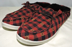 Zapatos cómodos para mujer Rocketdog a cuadros algodón forrados de sherpa talla 10 EE. UU. - Imagen 1 de 11