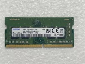 Samsung 1Rx8 PC4-3200AA-SA1-11 SO-DIMM 8Gb DDR4 Laptop Memory HP P/N L46598-005 - Picture 1 of 2