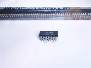 2 pezzi MC846P Motorola Quad 2 ingressi NAND Power Gate Logic IC DIP-14 - Foto 1 di 4
