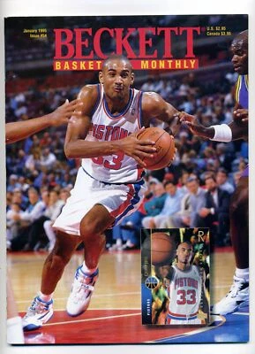 Revista de baloncesto Beckett #54 enero 1995 Grant Hill Michael Jordan M330 Foto 1 de 2