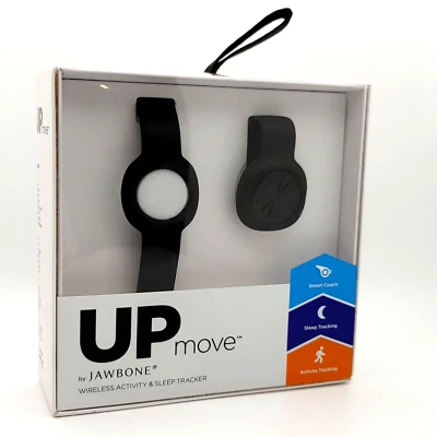 UP Move by Jawbone Wireless Activity & Sleep Tracker Smart Coach Black NEW - Image 1 of 4
