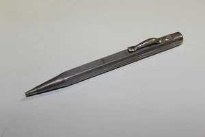 ANTICA MATITA A MINE    ARGENTO   CM. 11 -- SILVER PENCIL - Foto 1 di 4