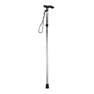 Aluminium Alloy Folding Cane Portable Hand Walking Stick Trekking Hiking V7I0 - Picture 1 of 12