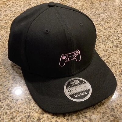 ROSA Y NEGRO New Era 9FIFTY PlayStation PS4 Gorra de Béisbol Gorra Snapback Nuevo Jugador Foto 1 de 4