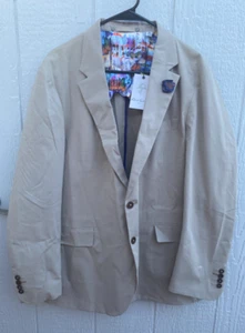 NEU Robert Graham Blazer Herren 44R 44R Beige Hellbraun - Bild 1 von 6