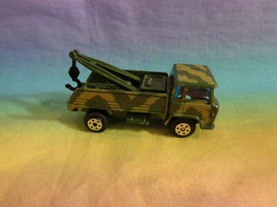 Vintage Yatming Military Army Tow Truck Vehicle Metal & Plastic - as is - Image 1 of 4
