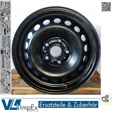 Originale VW Golf 7 Stahlfelge - 6x15 Zoll ET:43 - schwarz - 5Q0601027BA/AT Originale VW Golf 7 Stahlfelge - 6x15 Zoll ET:43 - schwarz - 5Q0601027BA/AT