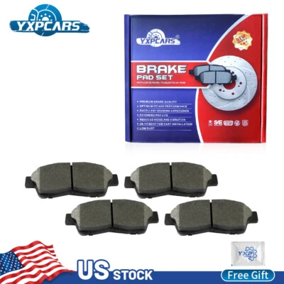 Front Ceramic Brake Pads Kit for Geo Prizm Toyota Camry Celica Corolla Rav4 - Image 1 of 4