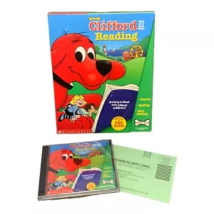 Clifford Big Red Dog Scholastic Reading Learning Adventures PC CD-ROM (2000) - Picture 1 of 4