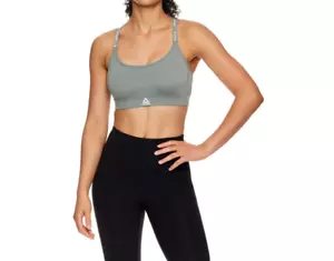 Women's Vintage Moss Reebok Low Impact Favorite Bra with Removable Cups size XS - Picture 1 of 4