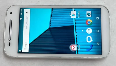 Motorola MOTO E 2ª Generación XT1526 8GB Blanco 4G LTE Android Teléfono Inteligente/PORTADOR? Foto 1 de 4