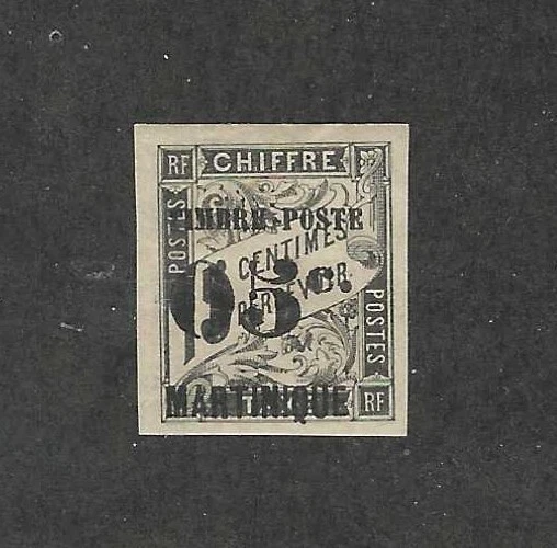 MARTINIQUE - 23 - MH - 1891 - "TIMBRE POSTE - 05c - MARTINIQUE" ON FR COLONIES - Image 1 of 1