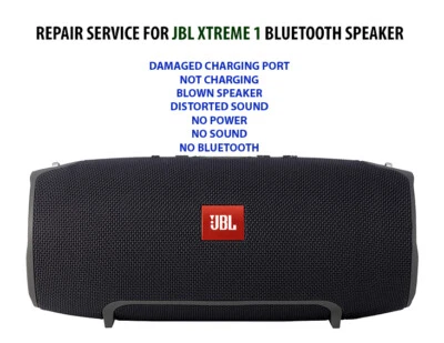 Alto-falante Bluetooth JBL Xtreme SERVIÇO DE REPARO sem energia, sem carregamento, sem som - Imagem 1 de 2