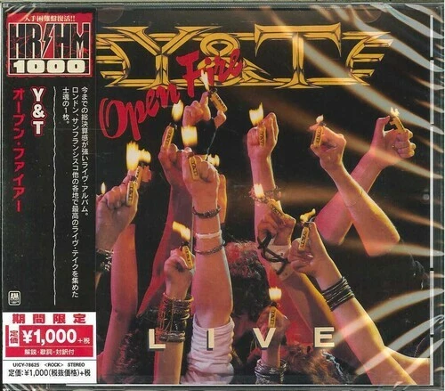 Open Fire by Y&T (CD, 2018)