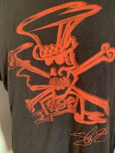 T-shirt Slash Guns and Roses fumo rosso teschio uomo XL - Foto 1 di 5