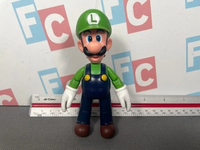 Figura Luigi Jakks Super Mario 4" 4 pulgadas World of Nintendo Series Foto 1 de 4