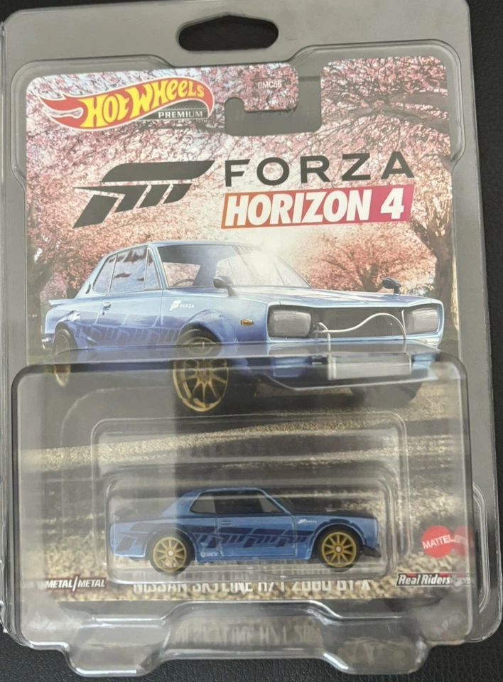 Coche Nissan Skyline Forza Horizon Premiun Real Riders 1:64 Hot Wheels Foto 1 de 1